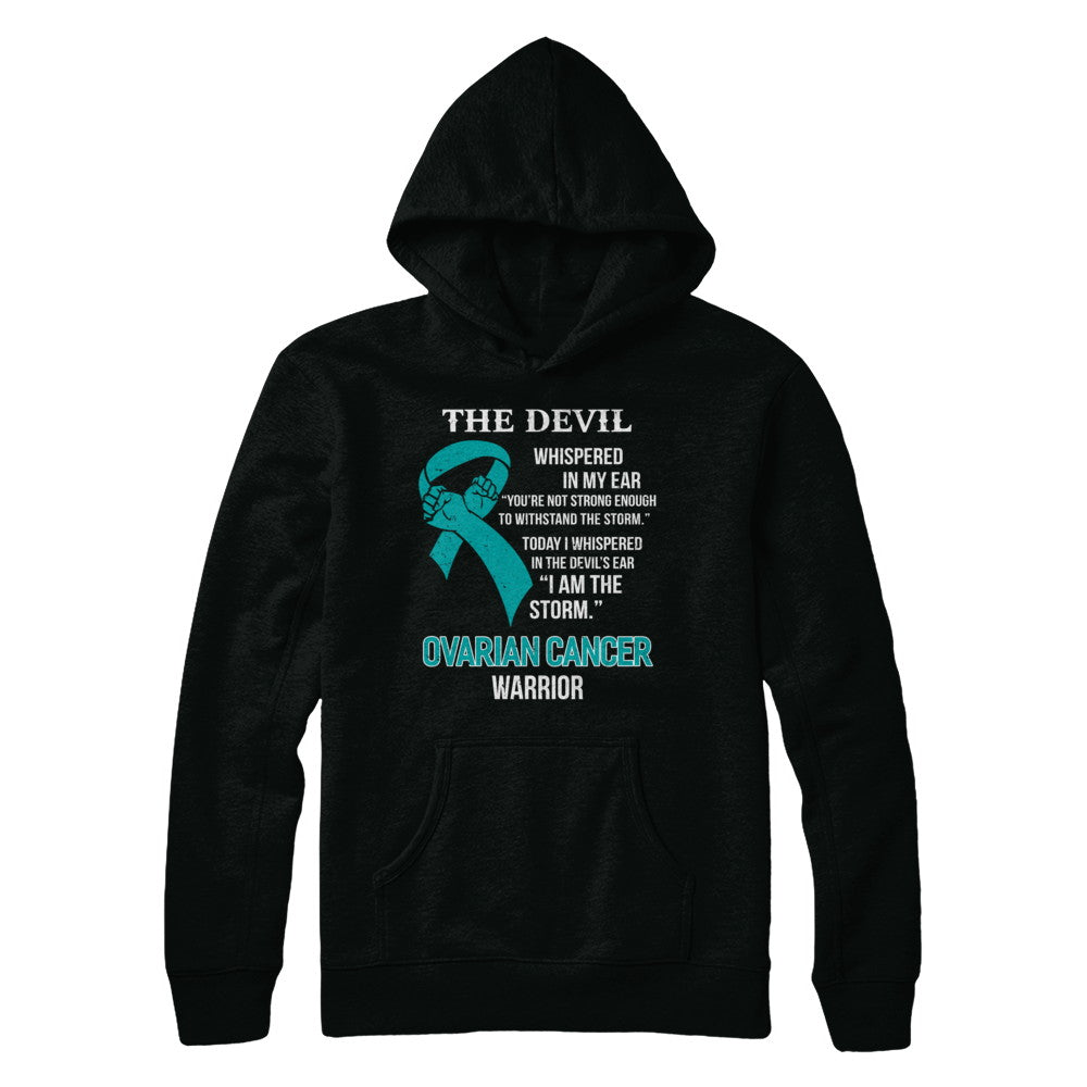 I Am The Storm Support Ovarian Cancer Warrior Gift T-Shirt & Hoodie | Teecentury.com