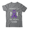 Purple Up For Month Of The Military Kids T-Shirt & Hoodie | Teecentury.com