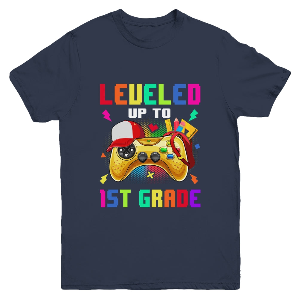 1st Grade Gamer First Day of Third Grade Boys Back To School Youth Shirt | teecentury