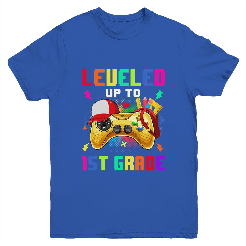 1st Grade Gamer First Day of Third Grade Boys Back To School Youth Shirt | teecentury