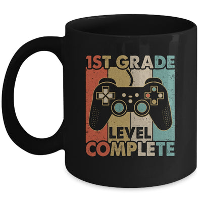 1st Grade Graduation Level Complete Video Games Boy Kids Mug | teecentury