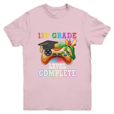 1st Grade Level Complete Last Day Of School Graduation Youth Shirt | teecentury