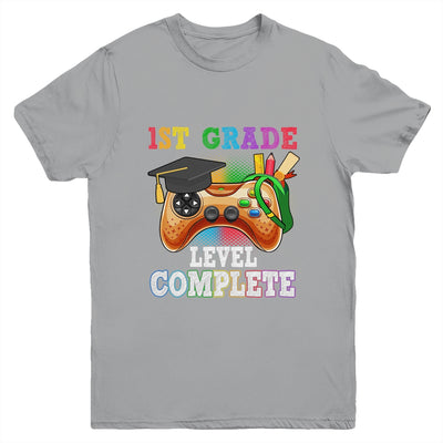 1st Grade Level Complete Last Day Of School Graduation Youth Shirt | teecentury