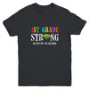 1st Grade Strong No Matter Distance Virtual Learning Youth Youth Shirt | Teecentury.com