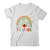 1st Teacher Rainbow First Day Of Back To School Shirt & Hoodie | teecentury
