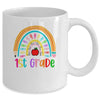 1st Teacher Rainbow First Day Of Back To School Mug | teecentury