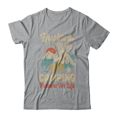 Husband And Wife Camping Partners For Life Camping T-Shirt & Hoodie | Teecentury.com