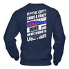 I Have A Crazy Russian Wife I'm Not Afraid To Use Her T-Shirt & Hoodie | Teecentury.com