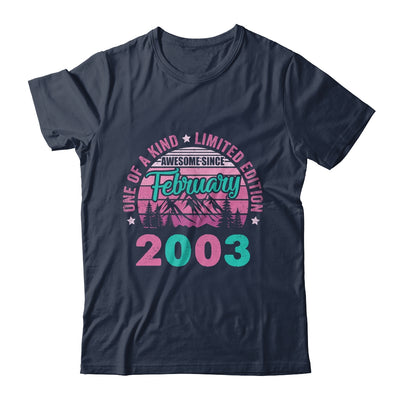 20 Years Old Awesome Since February 2003 20th Birthday Women Shirt & Tank Top | teecentury