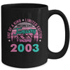 20 Years Old Awesome Since January 2003 20th Birthday Women Mug | teecentury