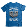 I Asked God Strength And Angel He Sent Me My Wife Kids T-Shirt & Hoodie | Teecentury.com