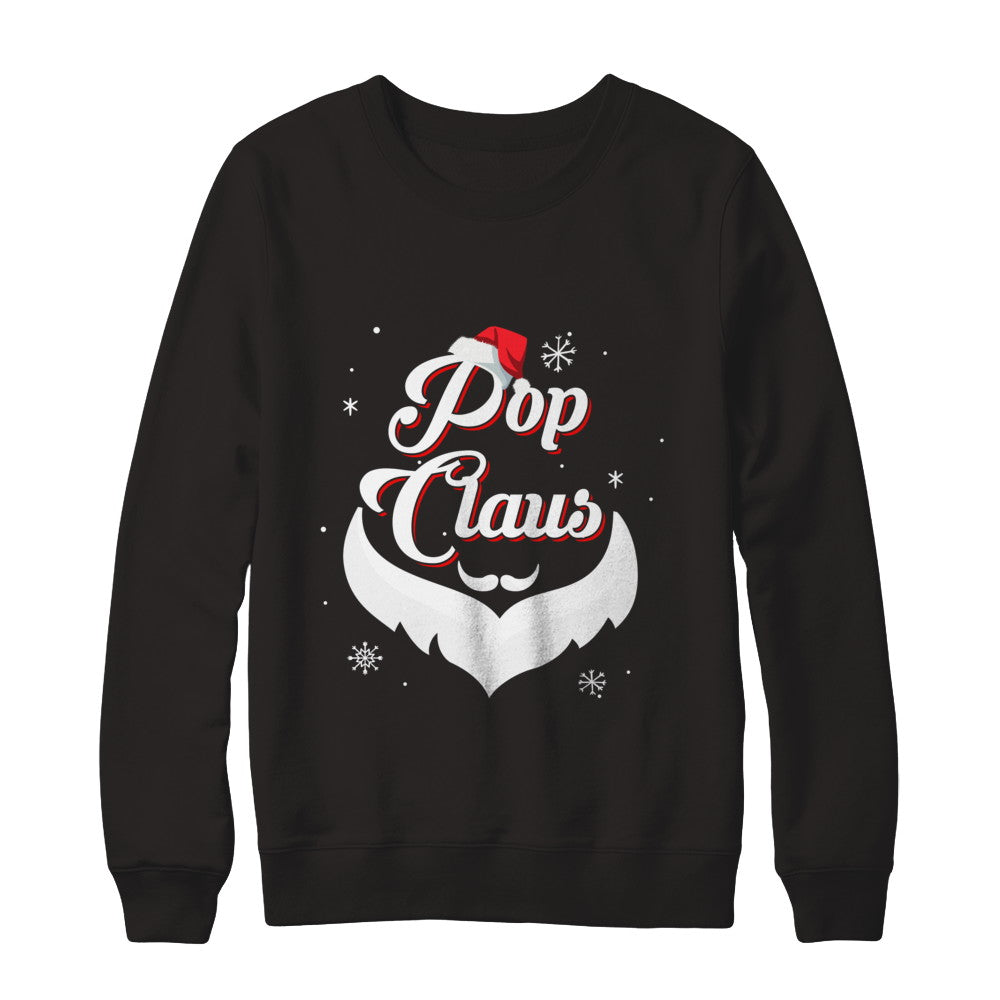 Santa Beard Matching Christmas Pajamas Pop Claus T-Shirt & Sweatshirt | Teecentury.com