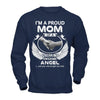 I'm A Proud Mom Of A Freaking Awesome Angel T-Shirt & Hoodie | Teecentury.com