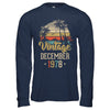 Retro Classic Vintage December 1978 44th Birthday Gift T-Shirt & Hoodie | Teecentury.com