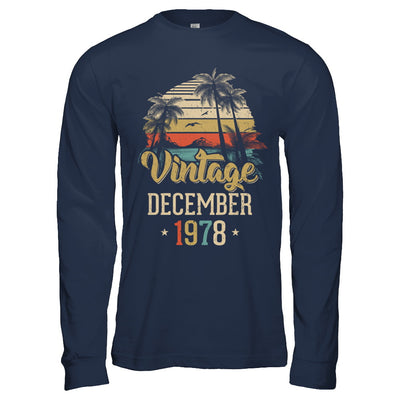 Retro Classic Vintage December 1978 44th Birthday Gift T-Shirt & Hoodie | Teecentury.com