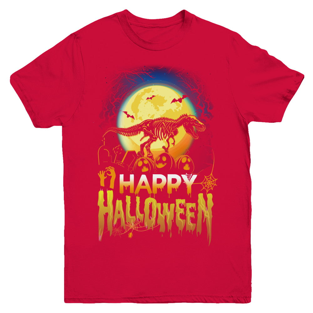 Saurus T Rex Dinosaur Halloween Youth Youth Shirt | Teecentury.com