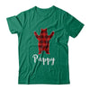 Red Pappy Bear Buffalo Plaid Family Christmas Pajamas T-Shirt & Sweatshirt | Teecentury.com
