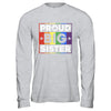 Proud Sister Brother Gay Lesbian Pride Month LGBT T-Shirt & Hoodie | Teecentury.com