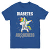 Inspirational Diabetes Awareness Unicorn Support Youth Youth Shirt | Teecentury.com