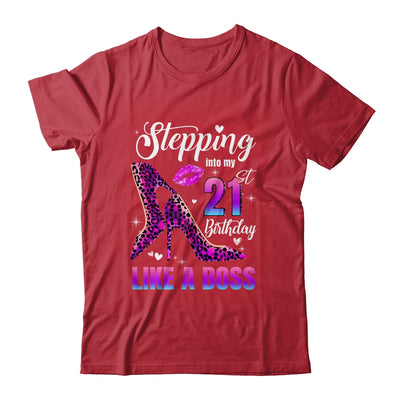 21 And Fabulous High Heels Stepping Into My 21st Birthday Shirt & Tank Top | teecentury