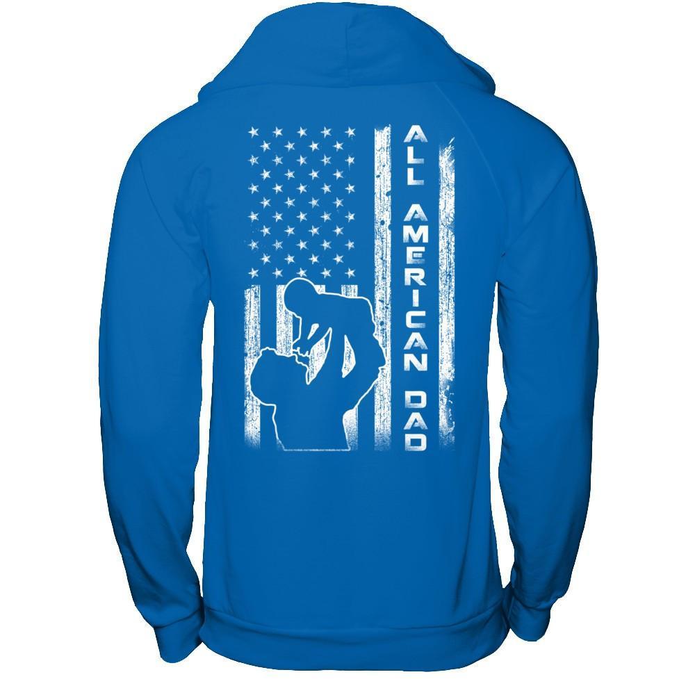 All American Dad Flag T-Shirt & Hoodie | Teecentury.com