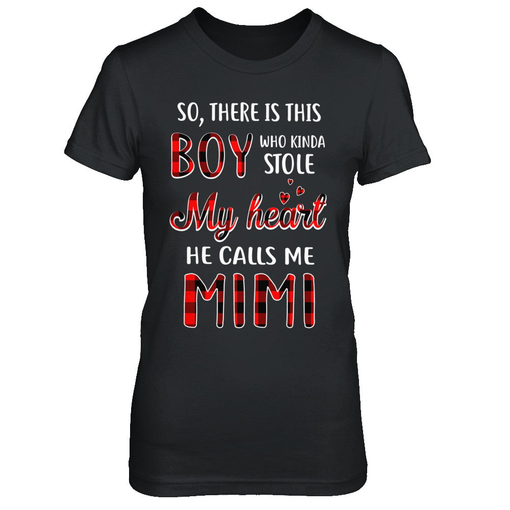 This Boy Who Kinda Stole My Heart He Calls Me Mimi T-Shirt & Hoodie | Teecentury.com