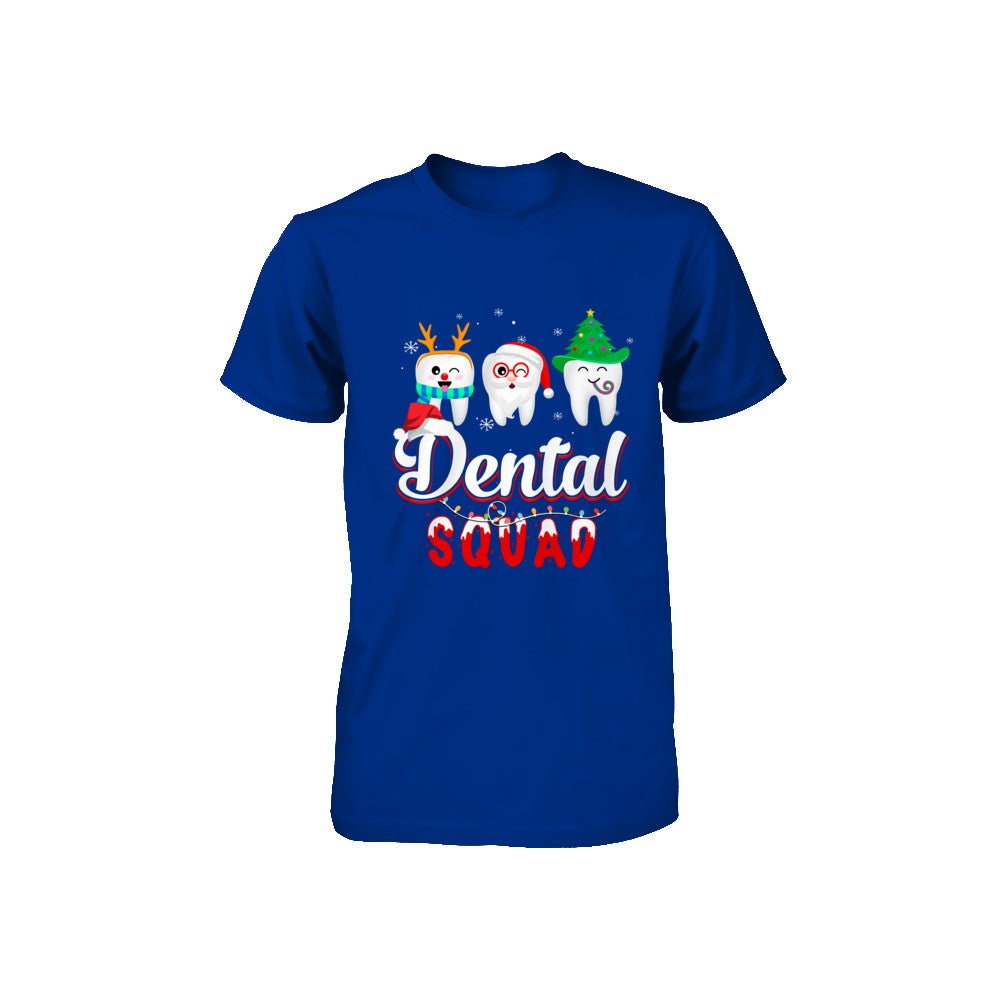 Dental Squad Tooth Christmas Dental Assistant Gifts Youth Youth Shirt | Teecentury.com