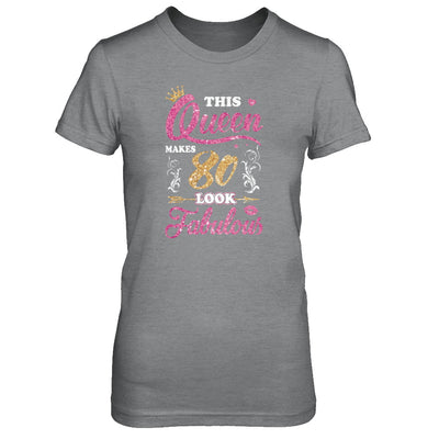 This Queen Makes 80 Look Fabulous 1942 80th Birthday T-Shirt & Tank Top | Teecentury.com