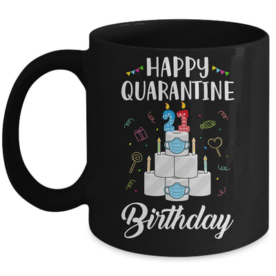21th Birthday Gift Idea 2001 Happy Quarantine Birthday Mug Coffee Mug | Teecentury.com