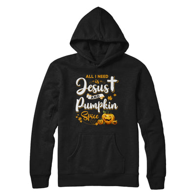 All I Need Is Jesus And Pumpkin Spice Halloween T-Shirt & Sweatshirt | Teecentury.com