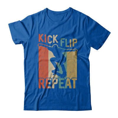 Kick Flip Skateboarding Repeat Vintage Skate T-Shirt & Hoodie | Teecentury.com