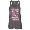 February Girl With Tattoos Pretty Eyes Thick Thighs T-Shirt & Tank Top | Teecentury.com