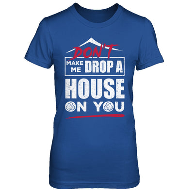 Don't Make Me Drop A House On You Halloween Witches T-Shirt & Sweatshirt | Teecentury.com