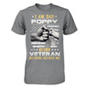 I'm A Dad Poppy And A Veteran Nothing Scares Me T-Shirt & Hoodie | Teecentury.com