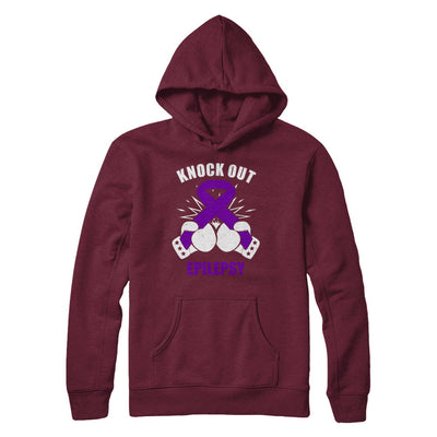 Boxing knock out Epilepsy Awareness Support T-Shirt & Hoodie | Teecentury.com