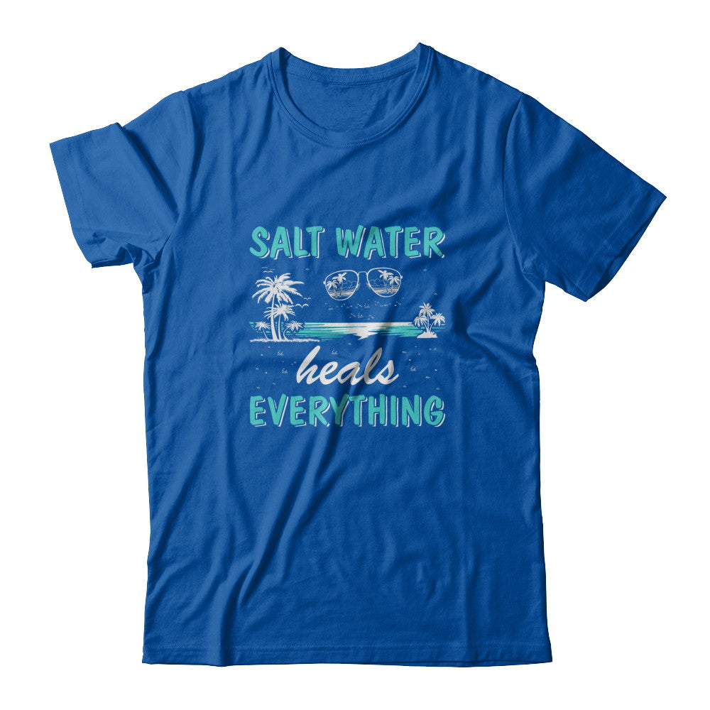 Saltwater Heals Everything T-Shirt & Tank Top | Teecentury.com