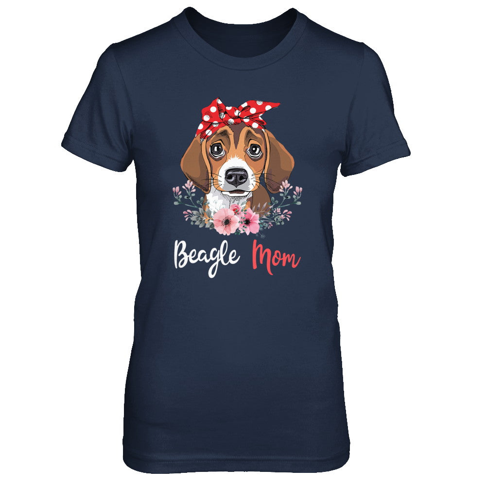 Beagle Mom Gift For Women Dog Lover T-Shirt & Hoodie | Teecentury.com
