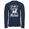 I'm Not A Cat I Don't Say Meow I'm A Cow Lady T-Shirt & Hoodie | Teecentury.com