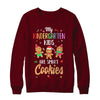Teacher My Kindergarten Kids Are Smart Cookies Christmas T-Shirt & Sweatshirt | Teecentury.com