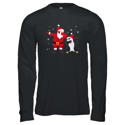 Dabbing Santa Penguin Funny Dab Dance Christmas Gift T-Shirt & Hoodie | Teecentury.com