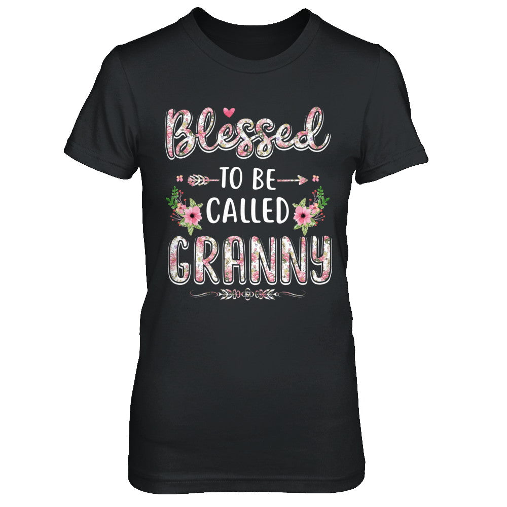Funny Grandma Gifts Blessed To Be Called Granny Shirt Hoodie