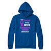 I Wear Purple For My Wife Pancreatic Cancer Husband T-Shirt & Hoodie | Teecentury.com