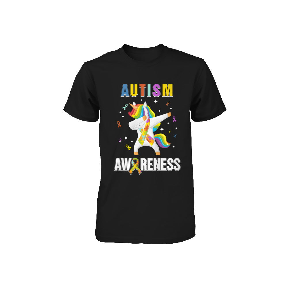 Inspirational Autism Awareness Unicorn Support Youth Youth Shirt | Teecentury.com