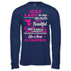 July Lady She Slays She Prays She's Beautiful She's Bold T-Shirt & Hoodie | Teecentury.com