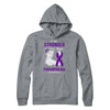 I Am Stronger Than Fibromyalgia Awareness Support T-Shirt & Hoodie | Teecentury.com