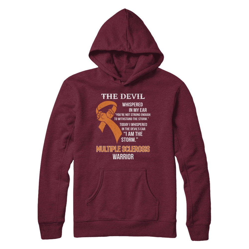 I Am The Storm Support Multiple Sclerosis Awareness Warrior Gift T-Shirt & Hoodie | Teecentury.com
