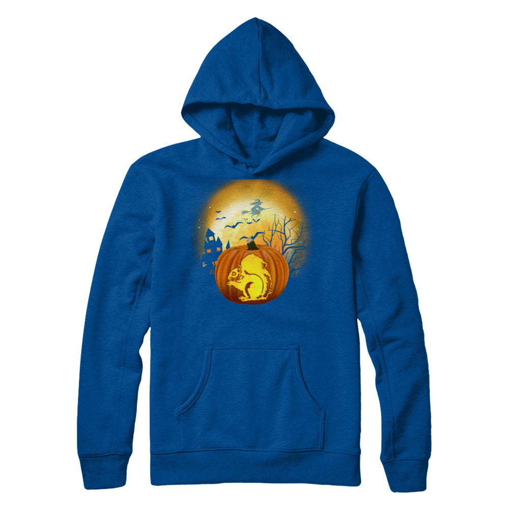 Pumpkin Squirrel Halloween Human Costume T-Shirt & Hoodie | Teecentury.com
