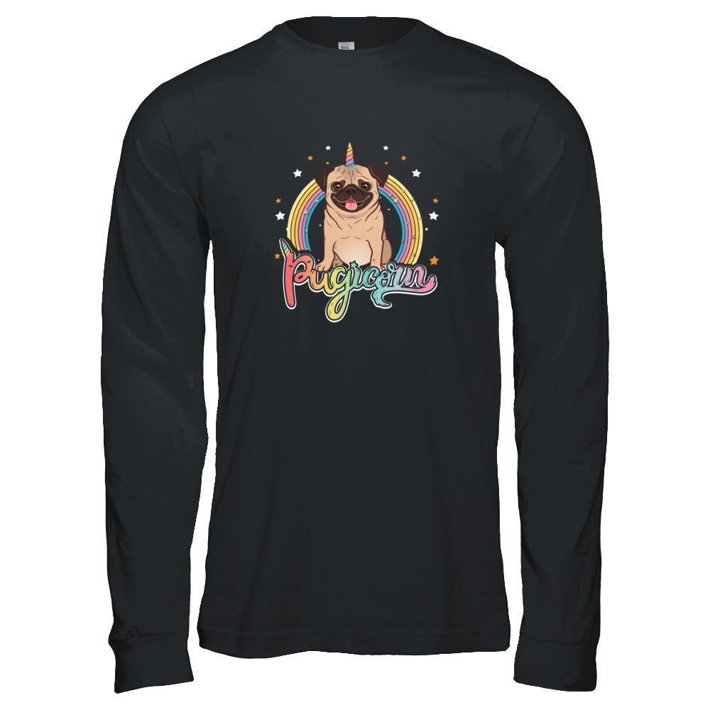 Rainbow Pugicorn Pug Unicorn For Kids T-Shirt & Tank Top | Teecentury.com