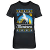 Funny Ugly Hanukkah Sweater Unicorn Jewnicorn T-Shirt & Sweatshirt | Teecentury.com