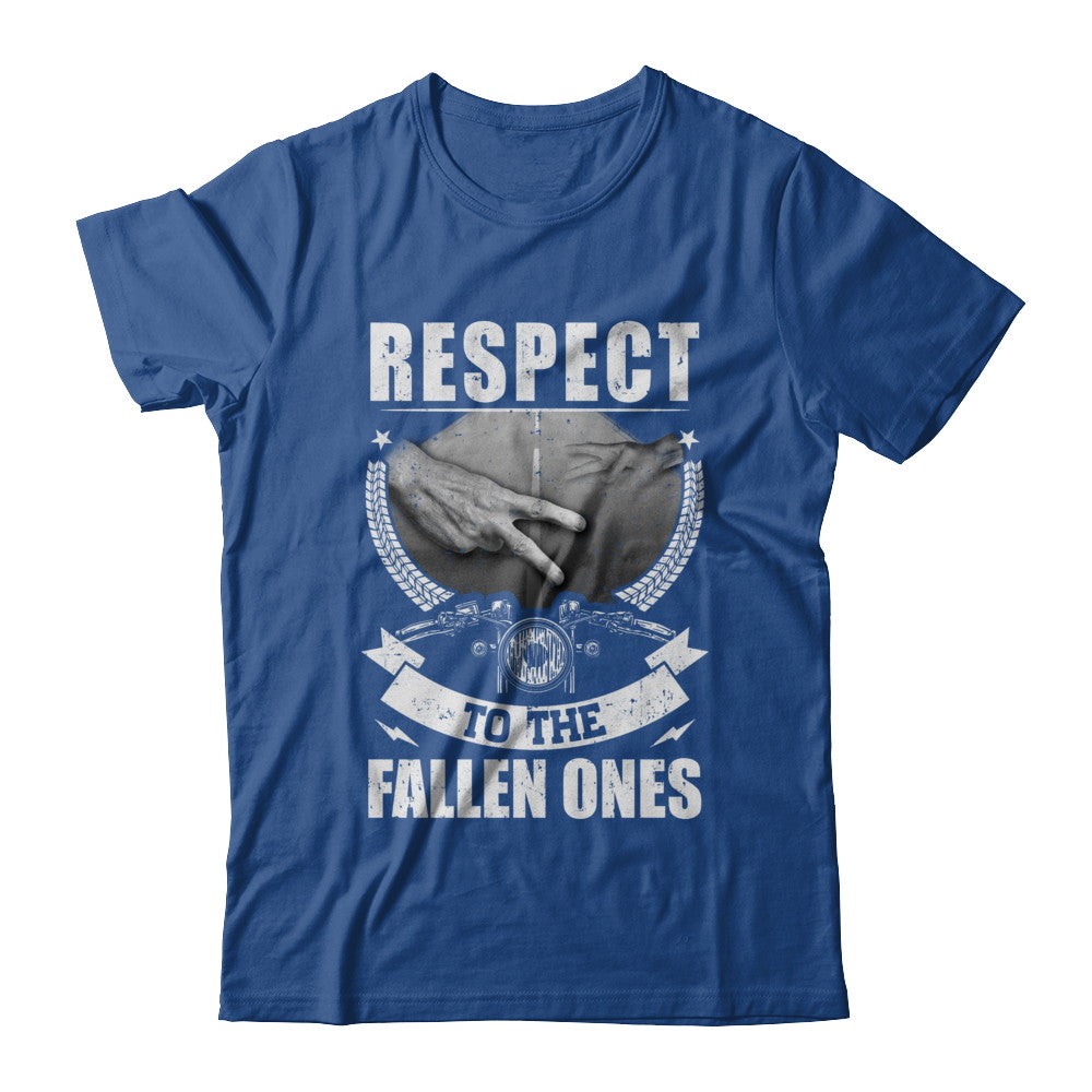 Respect To The Fallen Ones Motorbike T-Shirt & Hoodie | Teecentury.com